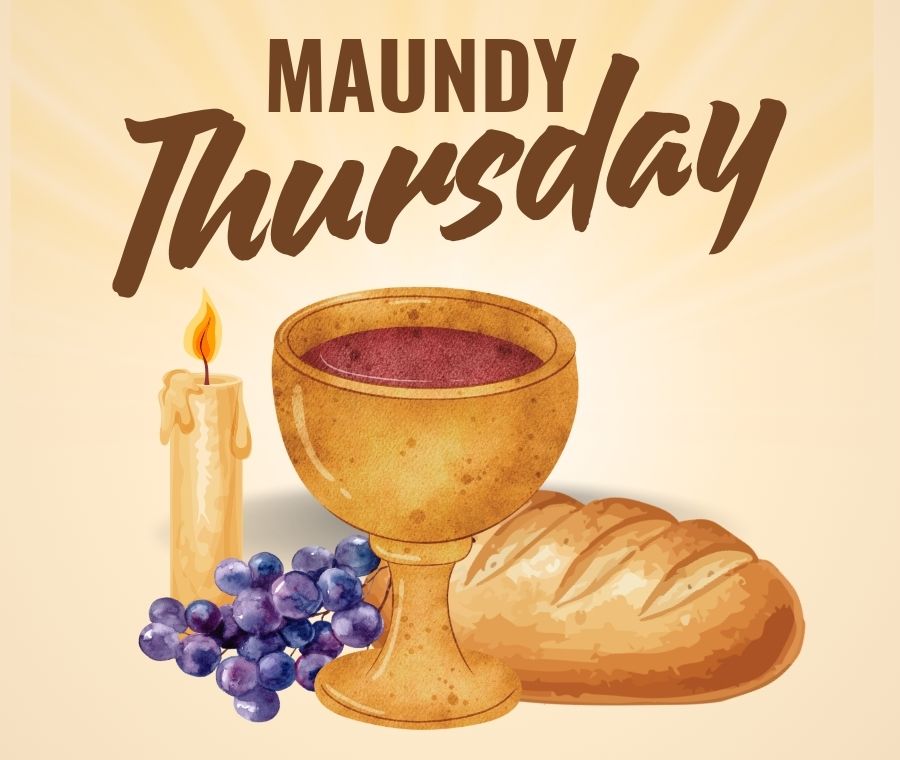 Maundy Thursday Service Flyer