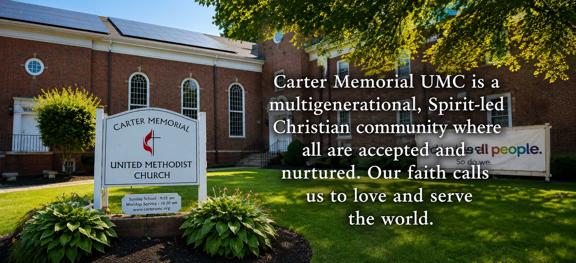 Welcome to Carter Memorial UMC